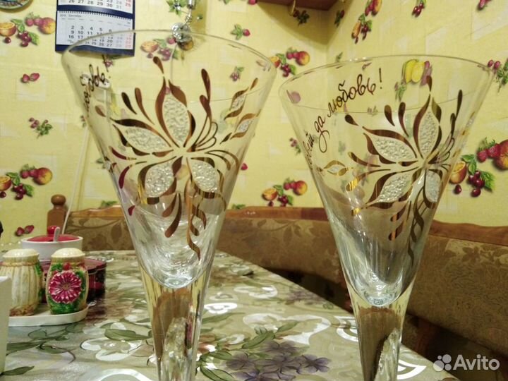 Фужеры свадебные