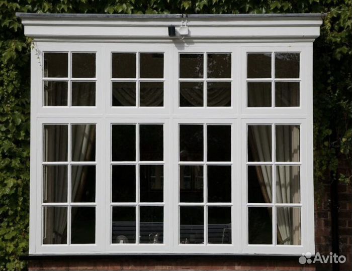 Окна пластиковые алюминиевые