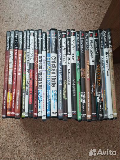 Игры для PS 2 (24 шт.) Цена за все