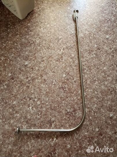 Карниз для ванной угловой 170/70