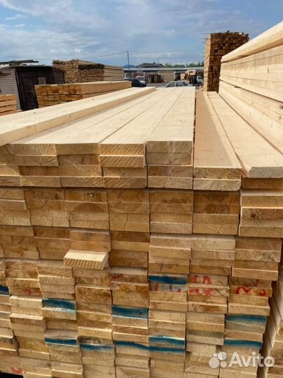 Брус обрезной 100х100х6000мм от производителя