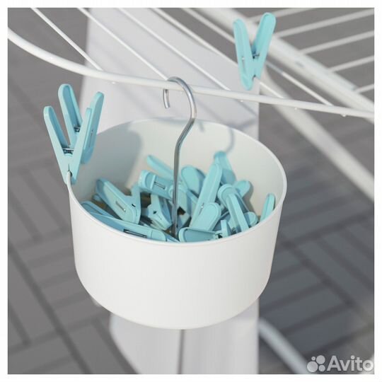 Торкис Икеа Корзина и 30 прищепок (новые)