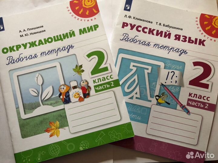 Рабочие тетради 2 класс