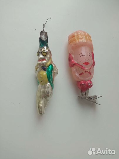Елочные игрушки СССР