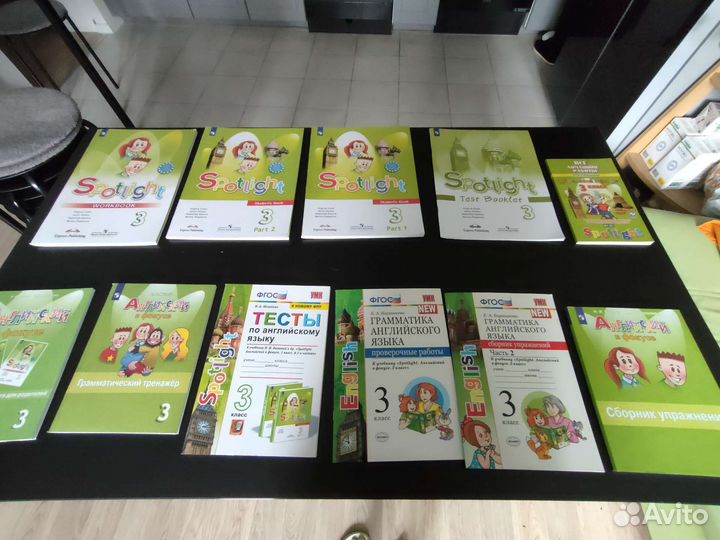 Новые Spotlight 3 класс (11 книг)