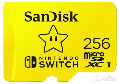 Карта MicroSD SanDisk Nintendo Switch Class 10 на