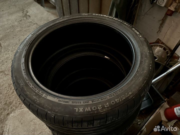 Continental ContiSportContact 5 SUV 275/40 R20 и 315/35 R20
