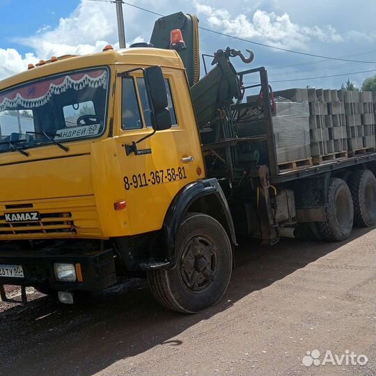 Услуги манипулятора камаз