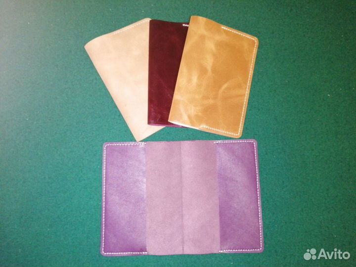 Обложка на паспорт из натуральной кожи