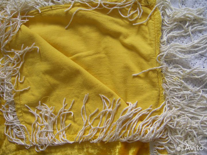 Плюшевая скатерть СССР