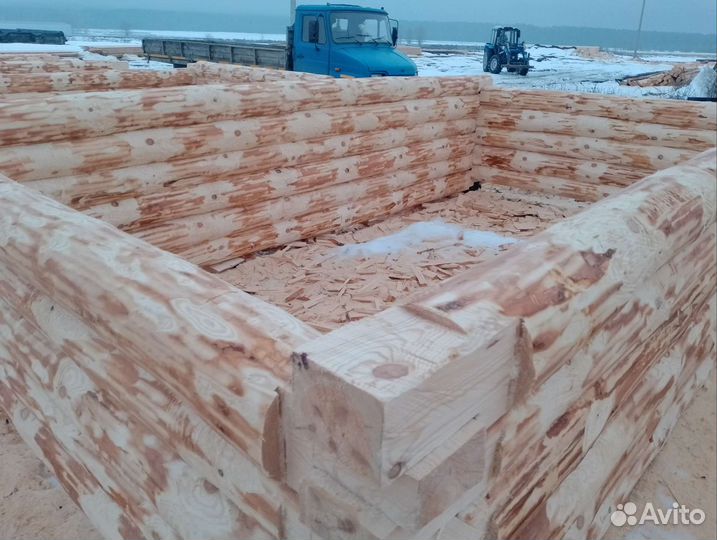 Сруб для бани 6х3