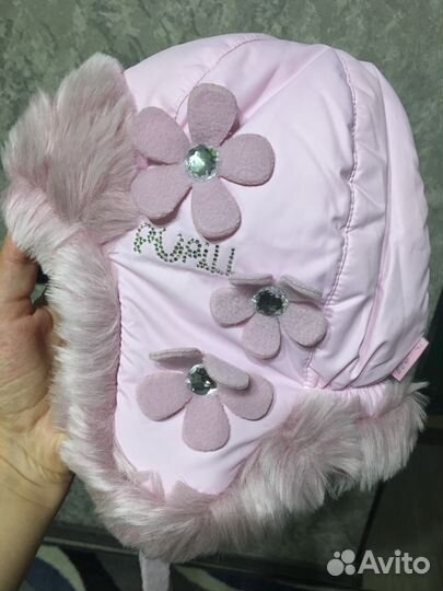 Шапка зима для девочки pupill