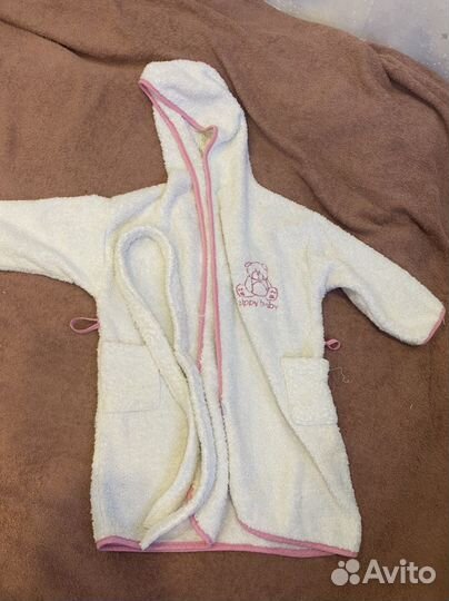Халат детский для девочки 2 лет