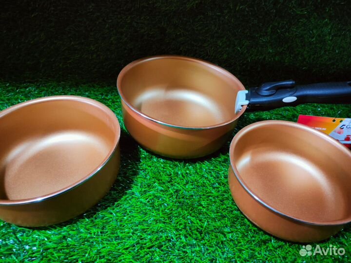 Набор посуды Galaxy GL 9520 с антипригарным