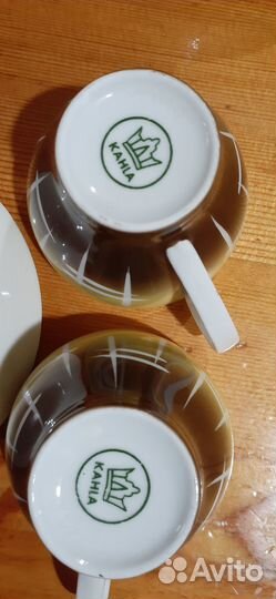 Кофейные чашки kahla ГДР