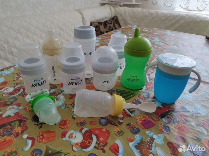 Бутылочки для кормления avent