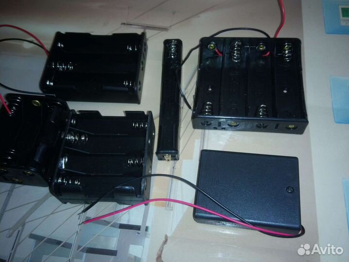 Держатель аккумуляторов 18650, аа, ааа