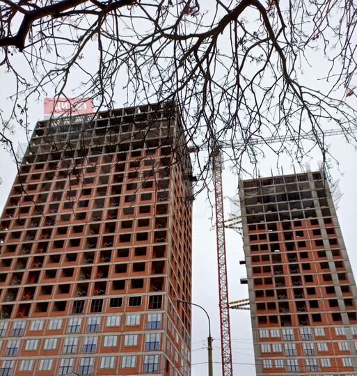 2-к. квартира, 49,2 м², 16/25 эт.