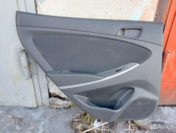 Карты дверные на Хендай solaris