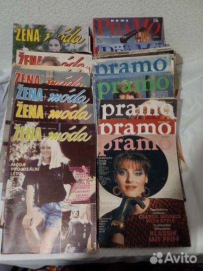 Журналы бурда моден,swiat mody,pramo,zena moda