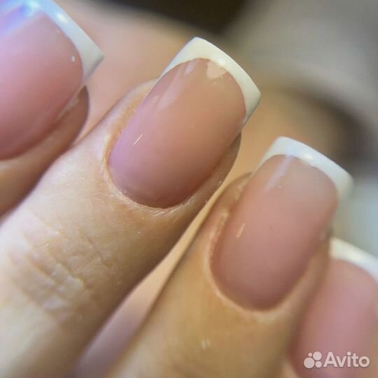 Маникюр наращивание ногтей