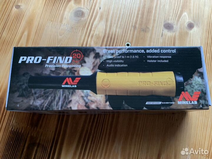 Пинпойнтер металлоискатель Minelab Pro-Find 20