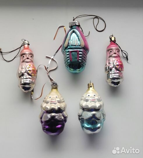 Елочные игрушки СССР