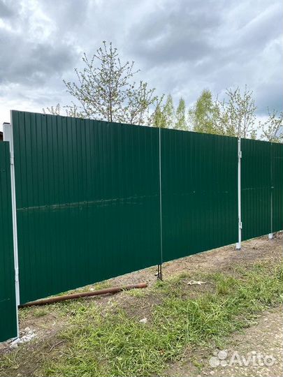 Заборы ограждения евро-заборы