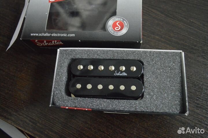 Немецкий звукосниматель schaller (220N) golden 50