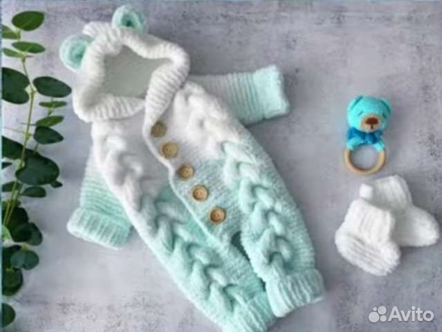 Вязаные детские вещи на заказ