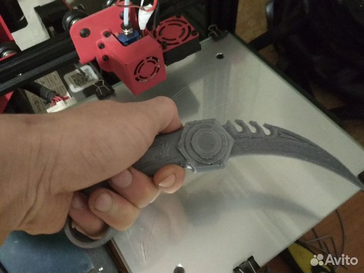 Керамбит пластиковый