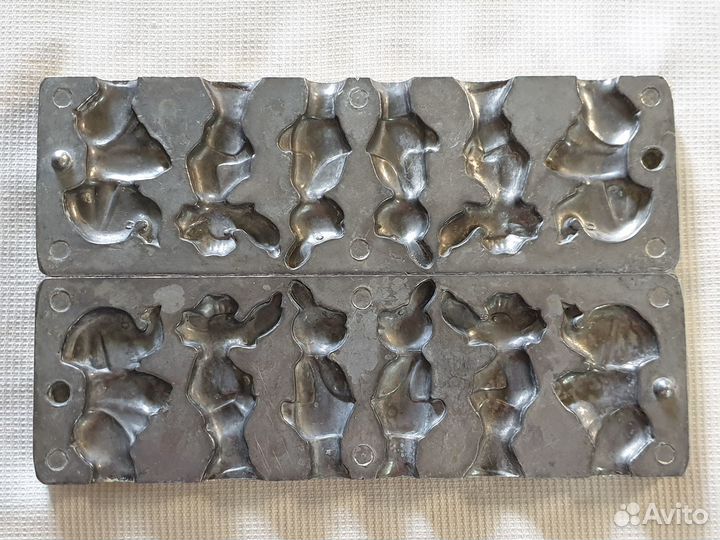 Форма для карамели леденцовой Ну Погоди из СССР