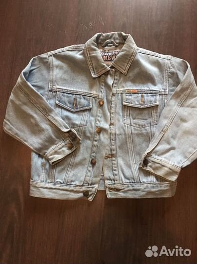Джинсовая куртка для девочки 116