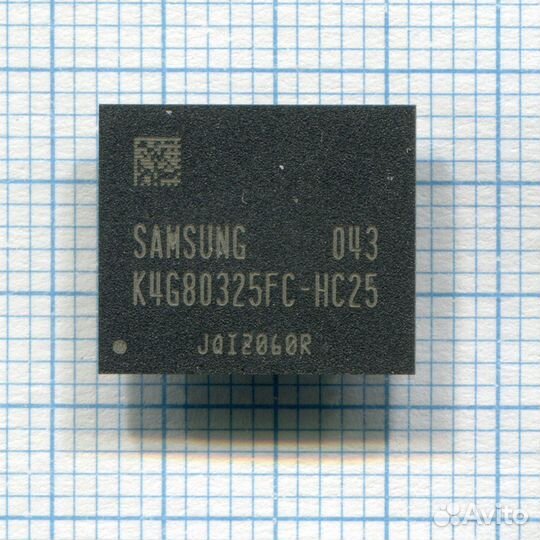 Видеопамять gddr5 1GB Samsung K4G80325FC-HC25