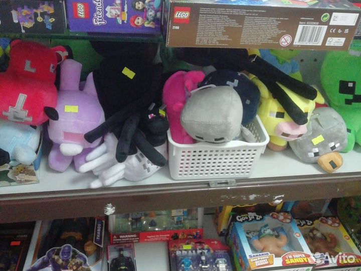 Мягкие игрушки minecraft иркутск