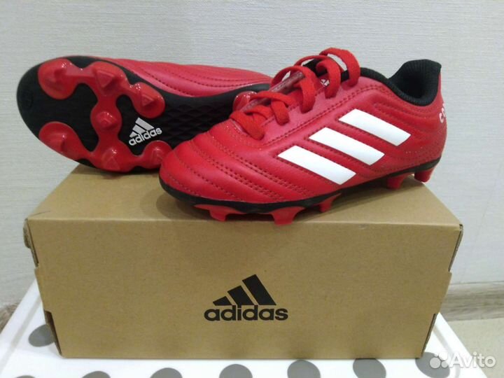 Футбольные бутсы adidas copa размер 28