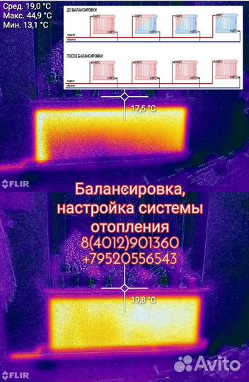 Настройка системы отопления (балансировка)