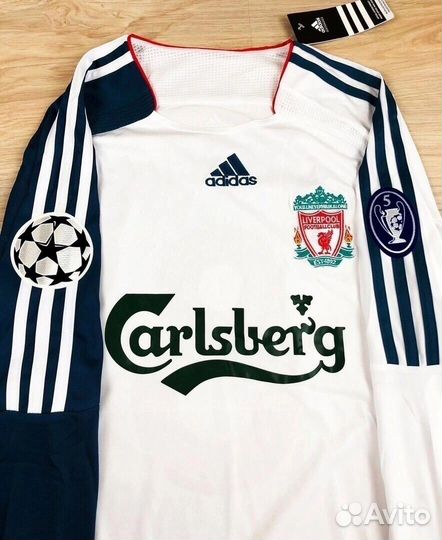 FC Liverpool Gerrard adidas футбольная кофта