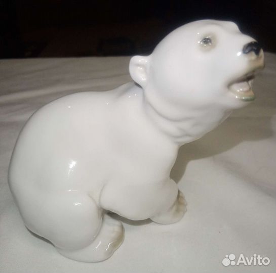 Медведь фарфор СССР