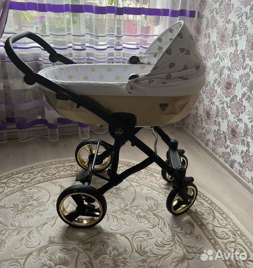 Коляска junama diamond люлька