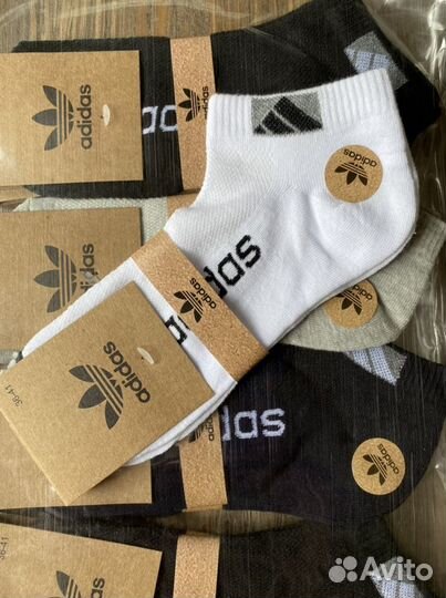 Носки женские Adidas, Nike с сеточкой, 10 пар