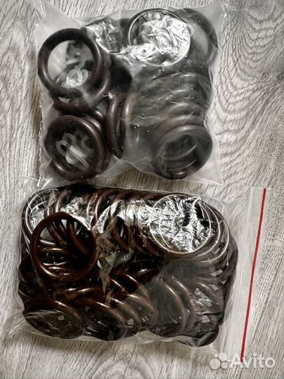 Кольца с крючками для штор