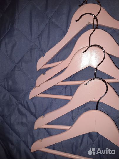 Вешалки плечики деревянные детские 30см 5 шт