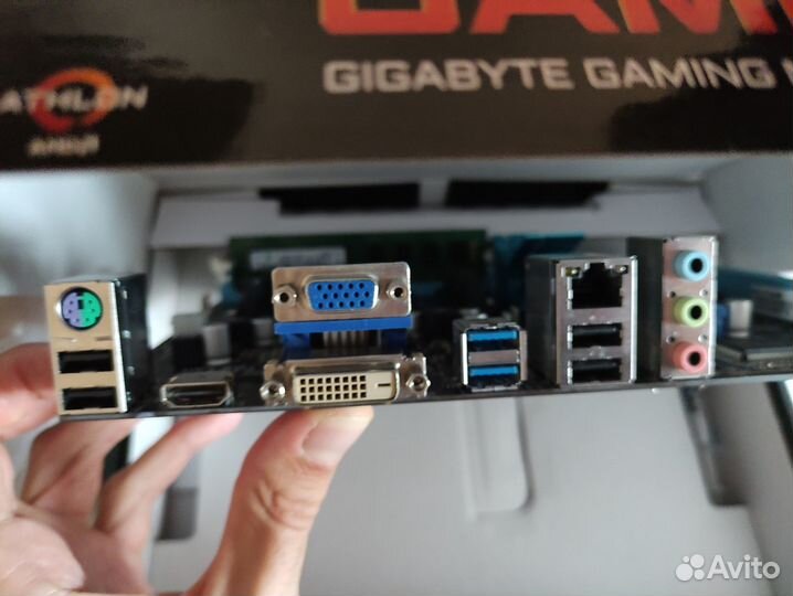 Материнская плата Asus m5a78l-m+ AM3+