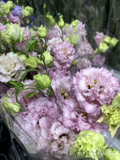 Букет из эустома