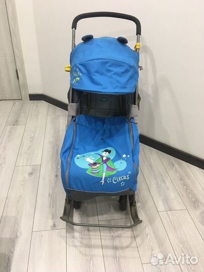 Санки коляска ника 7