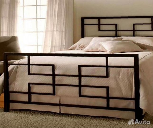 Мебель в стиле лофт, кровать новая