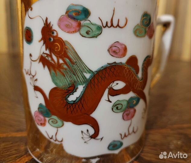 Старинный чайный бокал