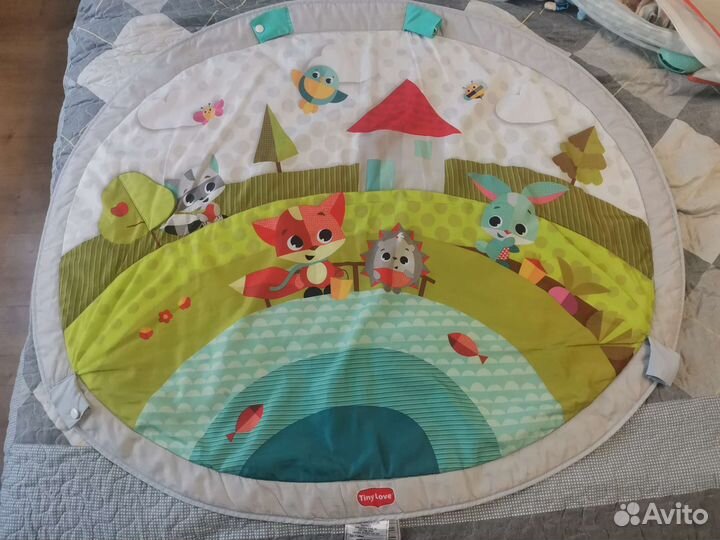 Развивающий коврик tiny love солнечная полянка