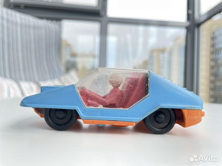 Игрушка гоночная машинка СССР пластик